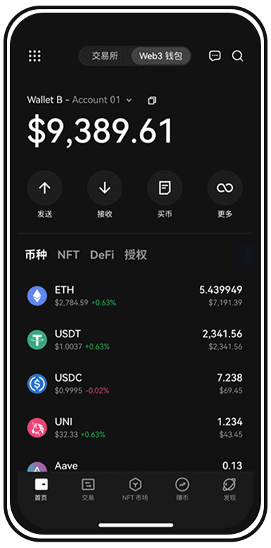 O易交易所功能演示